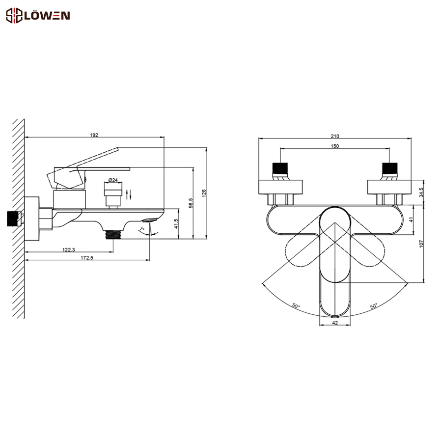 Sen tắm Lowen LS-302S (LS302S)