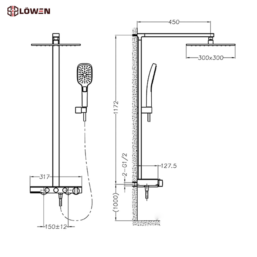 Sen tắm Lowen LT-1816S (LT1816S)
