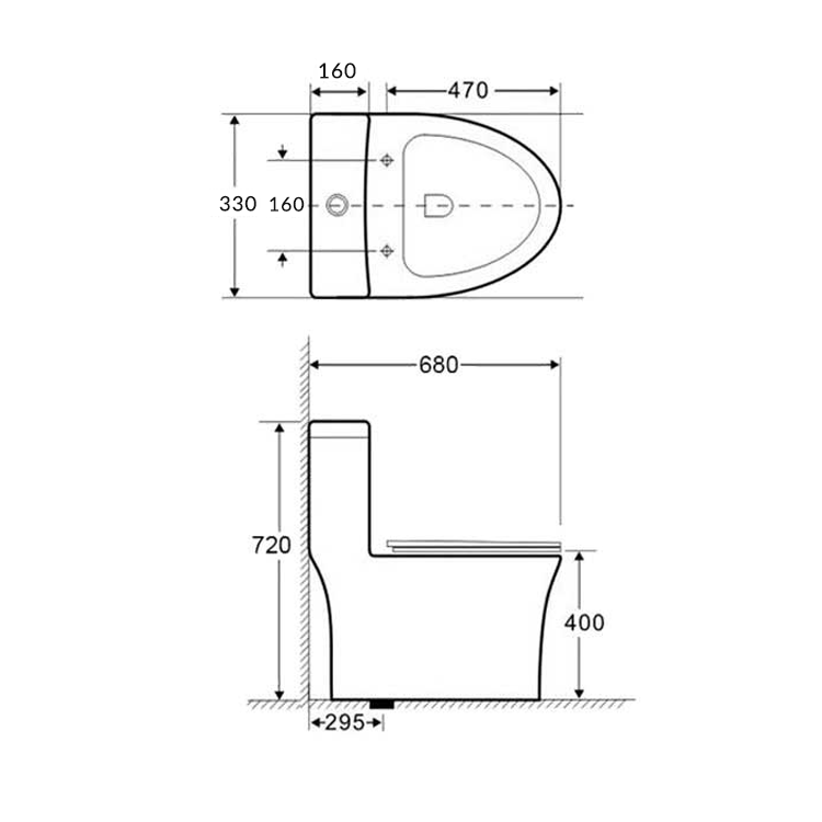 Bồn cầu 1 khối Lowen TL-905D1 (TL905D1)