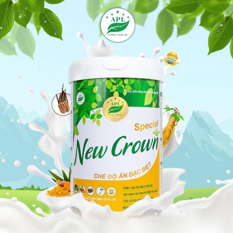 🌿 Sữa Bột Đông Trùng Hạ Thảo New Crown Special - Đánh Thức Sức Sống Cho Người Trưởng Thành 🌿