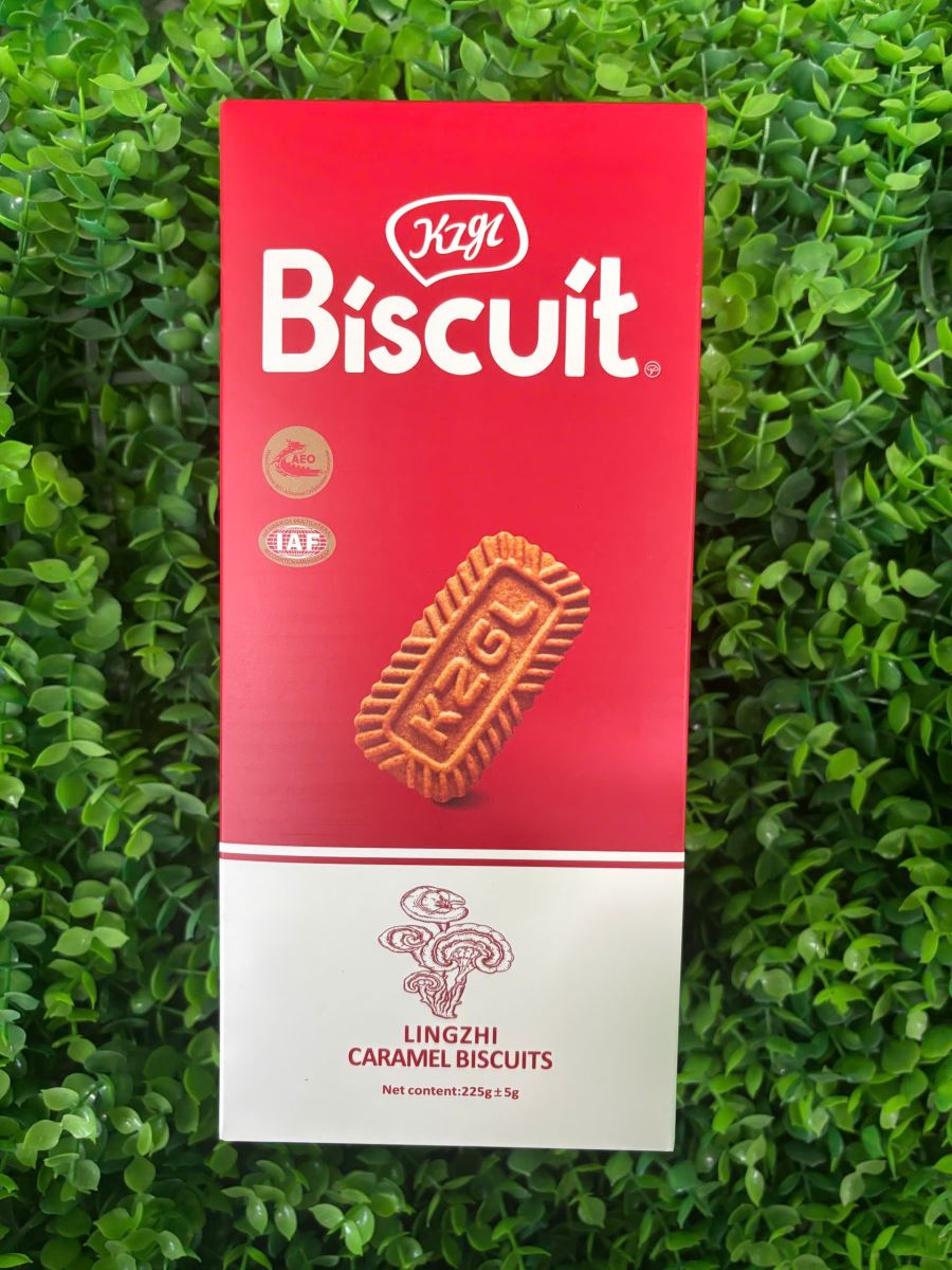 Bánh quy nấm linh chi 